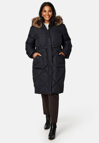 Hooded Long Down Jacket