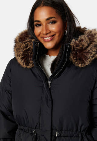 Hooded Long Down Jacket