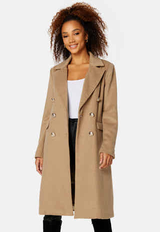 Donatella Wool Blend Coat