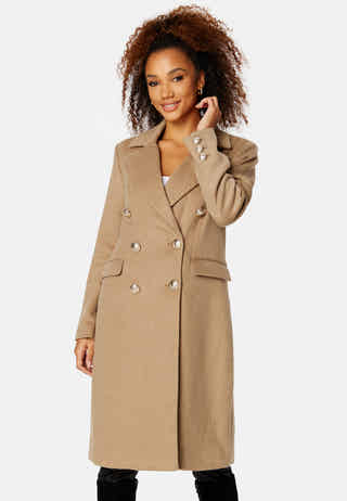 Donatella Wool Blend Coat