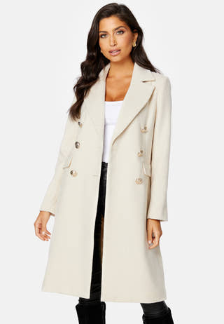 Donatella Wool Blend Coat