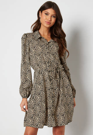 Fabiola Puff Sleeve Dress