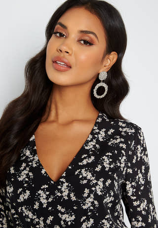 Francesca Flounce Dress