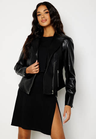 Gavina PU Biker Jacket
