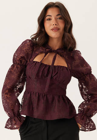 Peplum Blouse