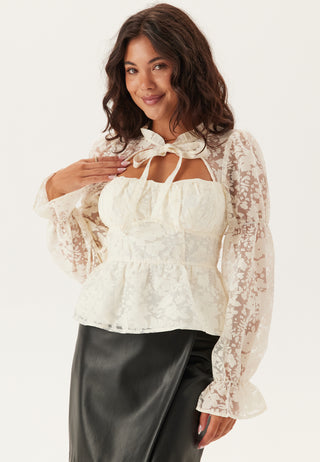 Peplum Blouse