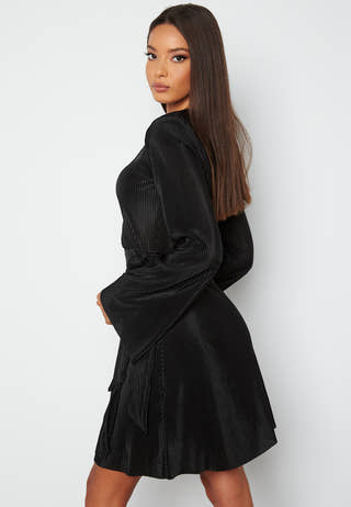 Poppy plissé dress