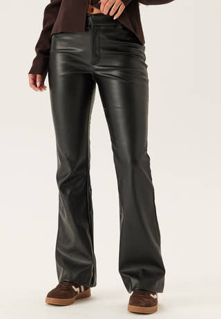 PU Bootcut Trousers