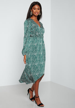 Terezia wrap dress
