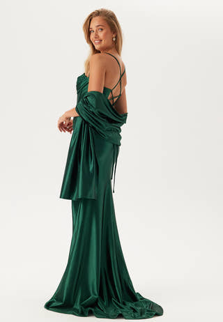 Satin Evening Dress
