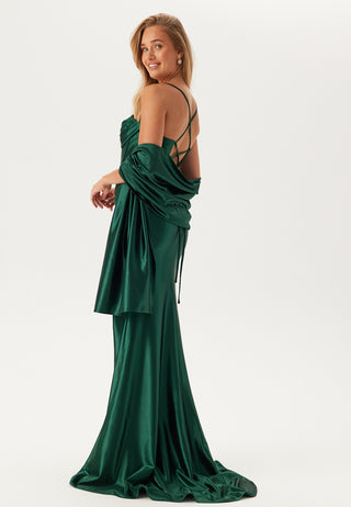 Satin Evening Dress