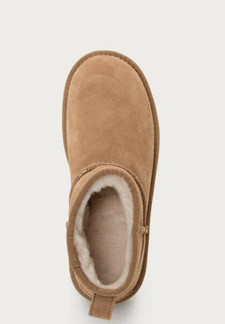 Platform Winter Boot In Suede