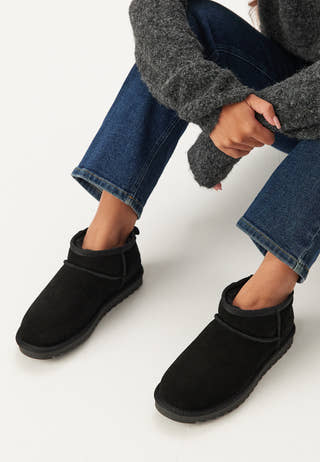 Short Winter Boot In Suede