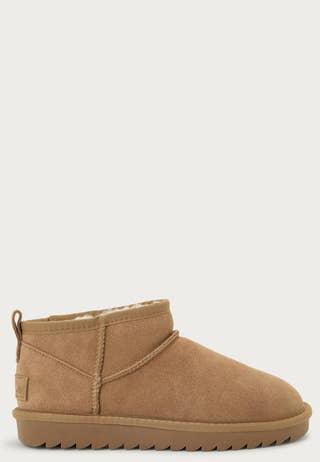 Short Winter Boot In Suede