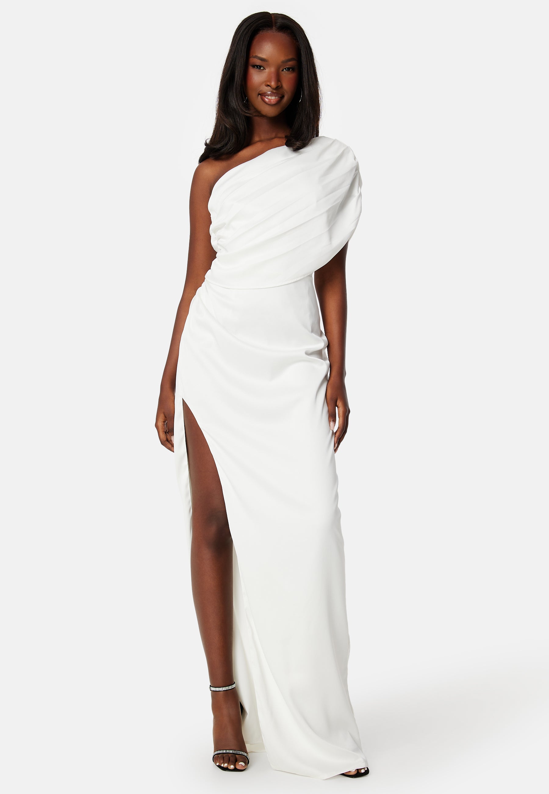 elle zeitoune one shoulder dress Shay One Shoulder Gown