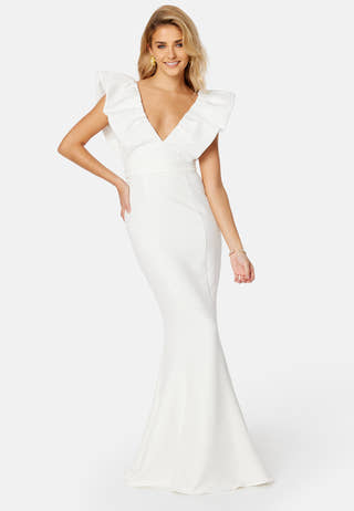 Marie Voluminous Shoulder Dress
