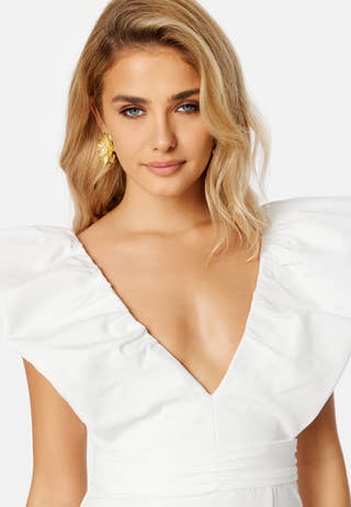 Marie Voluminous Shoulder Dress