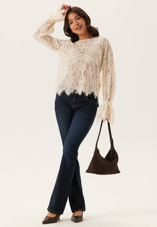 Lace Bow Blouse