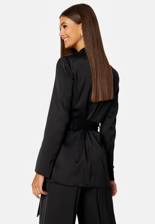 Alora Satin Tie Co-ord Blazer