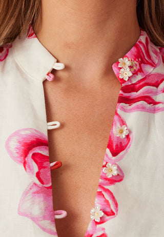 Annalise Fluted Mini Dress