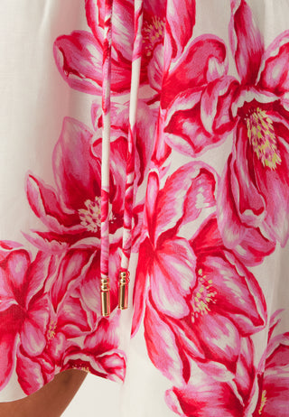 Annalise Fluted Mini Dress