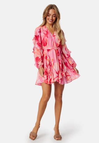 Cinzia Ruffle Mini Dress