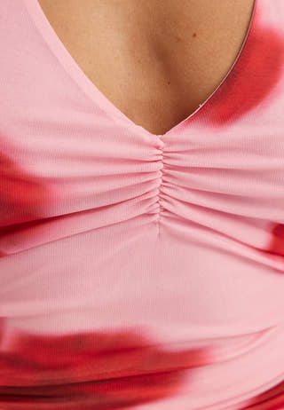 Cynthia Halter Print Maxi