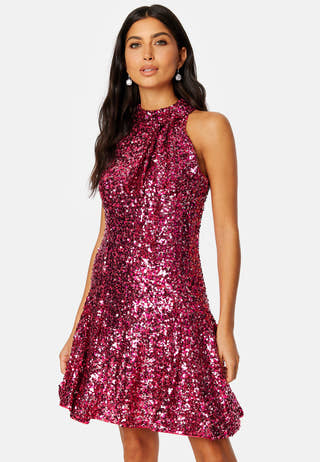 Dominique Hi-Neck Bow Mini