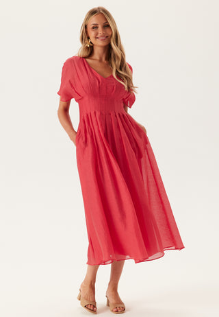 Francine V Neck Midi Dress