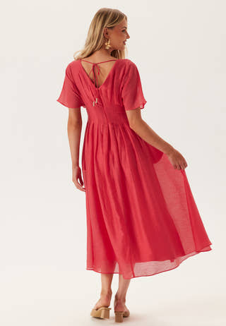 Francine V Neck Midi Dress