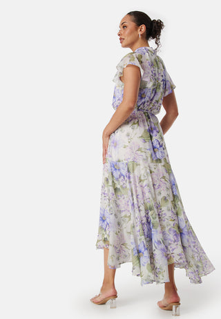 Freya Flutter Sleeve Midi Dress