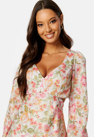 Ivy Satin Midi Dress