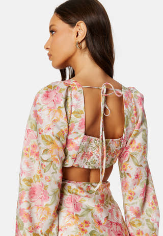 Ivy Satin Midi Dress