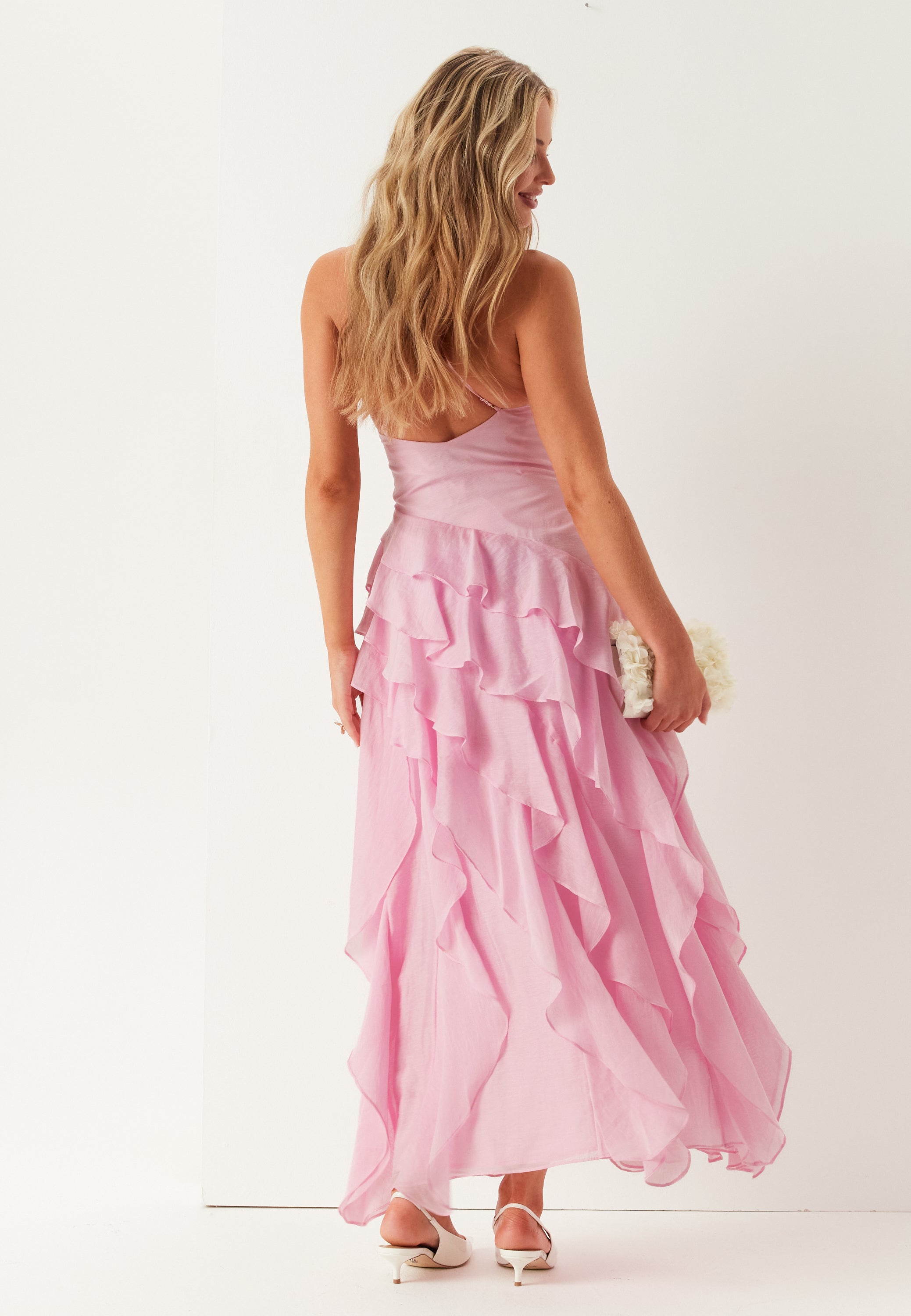 forever 21 pink ruffle dress Forever new – Jianna Ruffle Tier Maxi Dress – Dresses