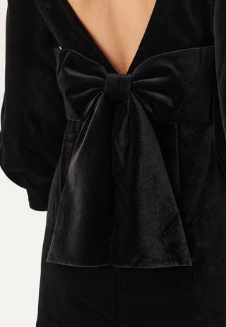 Josilyn Velvet Bow Back Mini
