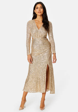 Rylie Sequin Cut Out Dress
