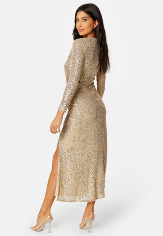 Rylie Sequin Cut Out Dress