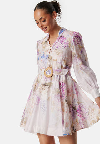 Vienna Trim Detail Skater Dress