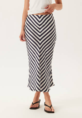 Chevron Striped Skirt