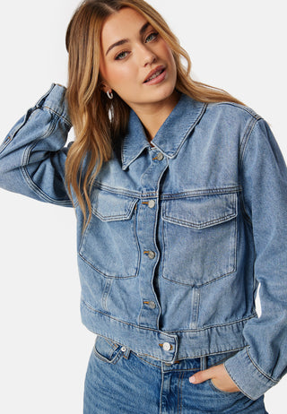 Cropped Denim Jacket