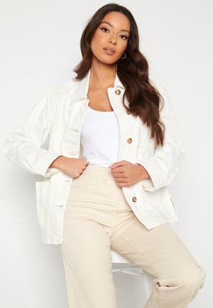 Garment Dyed Shirt Jacket