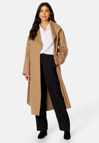 Handstitched Belted Coat