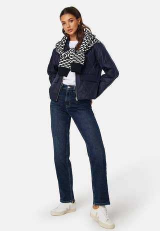 Quilted Collored Jacket