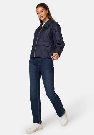 Quilted Collored Jacket