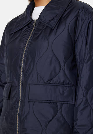 Quilted Collored Jacket