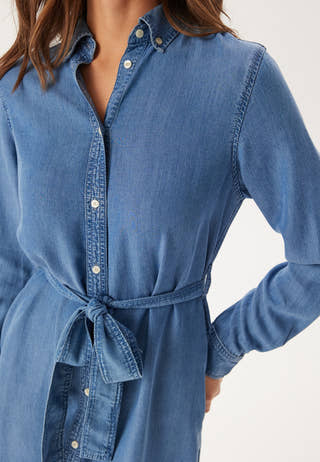 Reg Chambray Shirt  dress