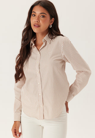 Reg Classic Poplin Striped Shirt