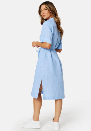Relaxed Linen Shirt Dress
