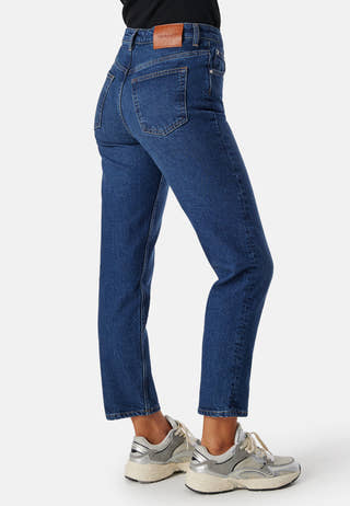 Straight Cropped Jeans