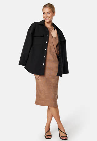 Textured Knit Dress